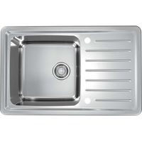 Alveus Galeo - Lavello, 79x50 cm, con comando remoto dello scarico, acciaio inox 1128553