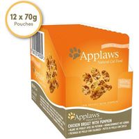 Applaws Cat Pouch Chicken Breast and Pumpkin 70g - PK 12 - 262811