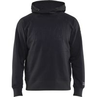 Arbeitskapuzen-Sweatshirt feuerhemmend 3478 - Schwarz XXL