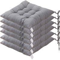 6 square chair cushions 40x40 seat cushion home decor cushion quilted chair cushion comfortable and colorful office chair cushion