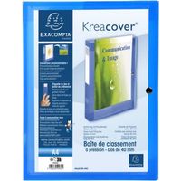 Exacompta 59982E caja archivador Azul Polipropileno (PP)