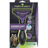 FURminator Undercoat deShedding Tool for Medium/Large Long Hair Cat - 261458