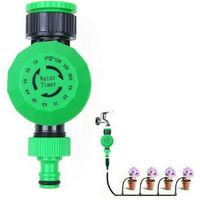 Mechanischer Wassertimer für den Wasserhahn, Wassertimer für automatisches Gartenbewässerungssystem für einfache zweistündige automatische Bewässerungssteuerung