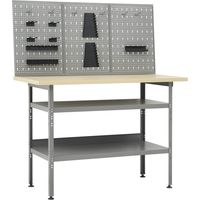 Établi avec 3 panneaux muraux Etabli d'atelier 87844