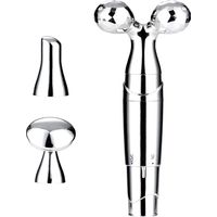 3-in-1 Electric Facial Roller Eye Roller - Face Massager Set Anti-Aging Wrinkgless Tool for Wrinkles, Fine Lines, Dark Circles, and Puffy Eyes