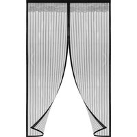 Wolketon Zanzariera magnetica 120 x 240 cm Tenda per porta senza trapano Striscia adesiva Tenda magnetica