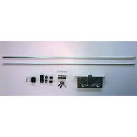 Kit serrure 3 points pour serrure REVER hauteur 2150 mm - NINZ
