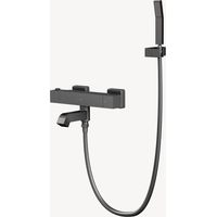 Miscelatore termostatico per vasca a muro Gunmetal - Sirius