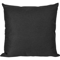 Set de 2 coussins décoratifs pour chambre et salon 65x65 cm pour canapé Nettuno - Anthracite
