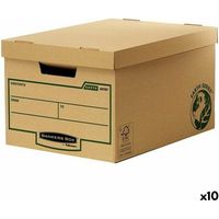 Fellowes modèle boîte d'archivage marron beige A4