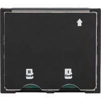 Carte mémoire Micro SD vers CF adaptateur haute vitesse pour appareil photo, double slot