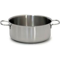 Casserole à double anse en acier inoxydable