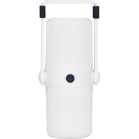 Lampe de Table LED - Lampe Portable Rechargeable USB - Tubo Blanc