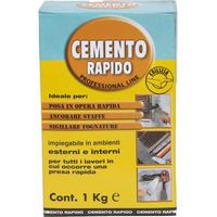 Colorchimica Cemento rapido 1 kg - Polvere per presa rapida interna ed esterna