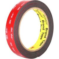 Ruban Adhésif Double Face Extra Fort VHB Ruban de montage, Étanche et Résistance Aux Hautes Températures 1,5 cm x 5 m x 1,1 mm d'épaisseur