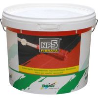 GUAINA LIQUIDA NAICI NP5 FIBRATA IMPERMEABILIZZANTE PER TERRAZZI Bianca 20 KG