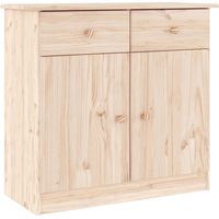 Maison La Vie - Buffet Salon Moderne - Meuble de rangement - ALTA 77x35x73 cm bois massif de pin bu1832
