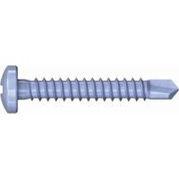 Bohrschrauben Pan-Head 4,8 x 19 Paket 100 Stück Stahl, verzinkt, blau passiviert, verpackt a 100