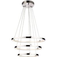 Firstlight Esprit - Suspension de plafond LED intégrée Chrome