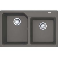 Franke Urban - Fregadero de fragranite UBG 620-78, 78x50 cm, piedra gris 114.0700.119