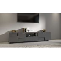 Porta TV Lowboard 220 Pongo Antracite Opaco