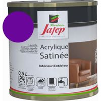 vernice acrilica satinata viola 0,5l Jafep0,5 L
