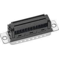 Embase SUB-D mâle 9 pôles Provertha IDT09154G3 90 ° autodénudant 1 pc(s)
