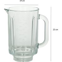 Bol en verre thermoresist nu du AT358 (KW713790) Robot ménager KENWOOD