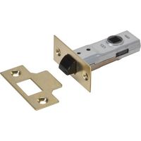Union Y2600 Tubular Latch Essentials Polished Brass Finish 65Mm 2.5In Visi