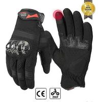 Gants de moto CE, gants d'été à coque rigide, gants tactiques tactiles pour moto tout-terrain, motocross, quad et SSV.