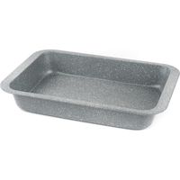 Salter BW02774G Marblestone Collection, Acciaio al carbonio 36cm Antiaderente Teglia per arrostire, arrosto di carne, teglia per Traybake e Brownie, grigia, forno sicuro fino a 220°C