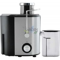 Centrifugeuse Extracteur de Jus 500W, Centrifugeuse Fruits et Legumes à 2 Vitesses, Pieds Antidérapants, gris