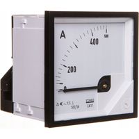 Analoges Amperemeter Lumel do wbudowania 72x72 mm 90 Grad