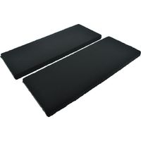 Filtro a carbone AllSpares (2 pezzi) per cappe aspiranti, compatibile con Novy Monoblock 692060 (370x149x20mm)