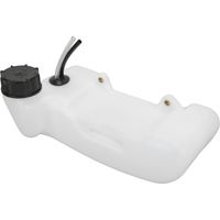 GARRYFIZH Assemblage de réservoir de carburant avec bouchon blanc pour Mini Scooter Quad ATV vélos 2 temps 43cc 47cc 49cc moteurs