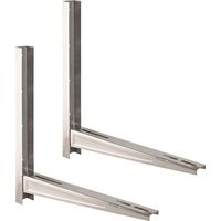 Jeu support appareil air conditionné (soudé) Inox AISI 304 - 400 x 400 mm ép.1,5mm - Arcanaute