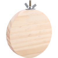 Plateforme en Bois pour Hamsters Chinchillas Perrochet - Pont de Cage pour Petits Animaux