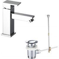 Rubinetto Miscelatore Quadrato Piletta Esy69022 Firenze Bagno Rubinetteria