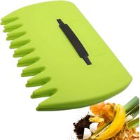 Ramasse-Feuilles pour Jardinage, Râteau Manuel pour Ramasser Les Feuilles, Outil de Jardin Résistant aux Intempéries pour Débris et Nettoyage
