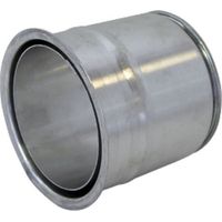 Bertrams Wandfutter aus Aluminium DN 100 doppelt