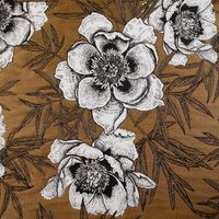 Tissu d'ameublement aux impressions florales Autre 295 cm