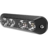 Blinkleuchte 4 LEDs'12/24 V weiß BRITAX ED3704C