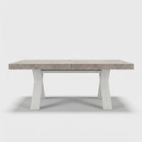 Tavolo allungabile design 20 posti 200/500x100 Copenaghen - Grigio chiaro