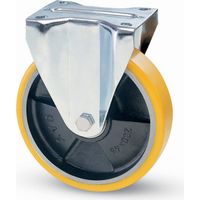 Ruota fissa per carrelli con supporto in acciaio - Ø80x20 mm - 22A 06060