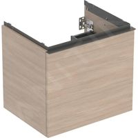 Geberit Acanto, armoire inférieure pour lavabos, 1 tiroir et 1