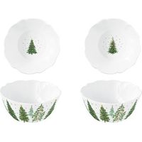 Coffret 2 Bols Festifs Design Noël, Céramique De Qualité - Easy Life