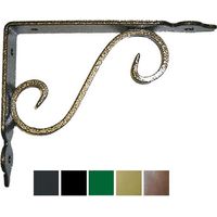 Estante de hierro forjado 140x110 negro