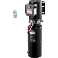 VEVOR Pompe Hydraulique a Simple Effet, Groupe de Bennage pour Camion-benne 9,5 L, Debit deHuile 6,3 L/min, Pression de Decharge Max. 22 MPa, pour Remorque a Benne Basculante Chariot Elevateur