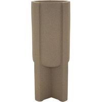 Cache-Pot Design "Moai" 101cm Marron
