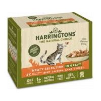 Harringtons Cat Meat Chunks in Gravy 12pk - 85g - 762003